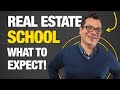 Real estate school what to expect