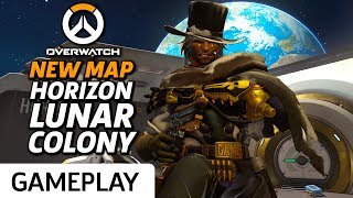 Horizon Lunar Colony Full Match From Overwatch's PTR Gameplay