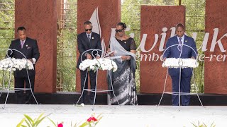 Rwanda's President and First Lady lead world leaders in 30th Genocide Commemoration || #Kwibuka30