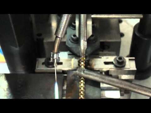 KAUSTUBHH TECHNOCRAFT :- AUTOMATIC JEWELRY CABLE CHAIN COUPLING WELDING BISMARK MACHINE