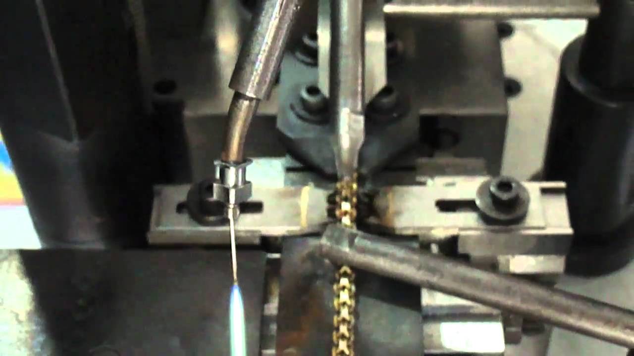 KAUSTUBHH TECHNOCRAFT :- AUTOMATIC JEWELRY CABLE CHAIN COUPLING WELDING BISMARK MACHINE