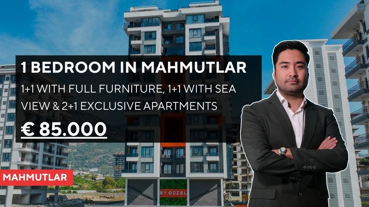 Alanya Mahmutlar 1 Bedroom Apartment For Sale With Payment Plan 