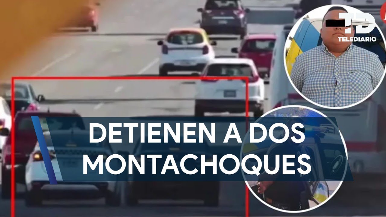 Detienen a dos hombres por ser presuntos ‘montachoques’ en Monterrey