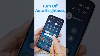 Turn off auto brightness on android
