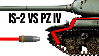 Panzer IV VS IS-2 Armor Simulation│Viewer Requested Simulation