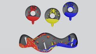 Particle Simulation #57 : Move Like Fluid Simulation