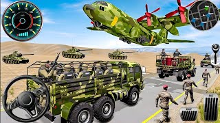 Army Truck Driving Cargo Games - US Offroad Army Truck Driving 3D 2025 - Andriod Gameplay screenshot 3