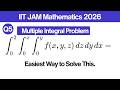 Change of Order of Integration Trick! 🤯 IIT JAM Mathematics 2026