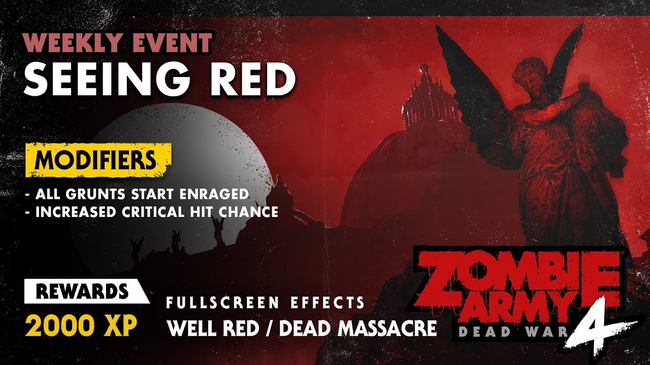 ZA4 Weekly! 'Seeing Red' Hard Solo Play! 😈😈😈 All Grunts Enraged! 😈😈😈