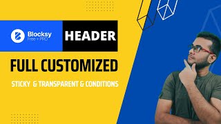 The Best wordpress theme blocksy | full customized header