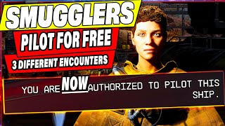 Starfield - Best Methods To Pilot Smuggler Class C Ships (Not Authorized Work Around)
