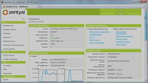 Zentyal server 2.2 - Installation