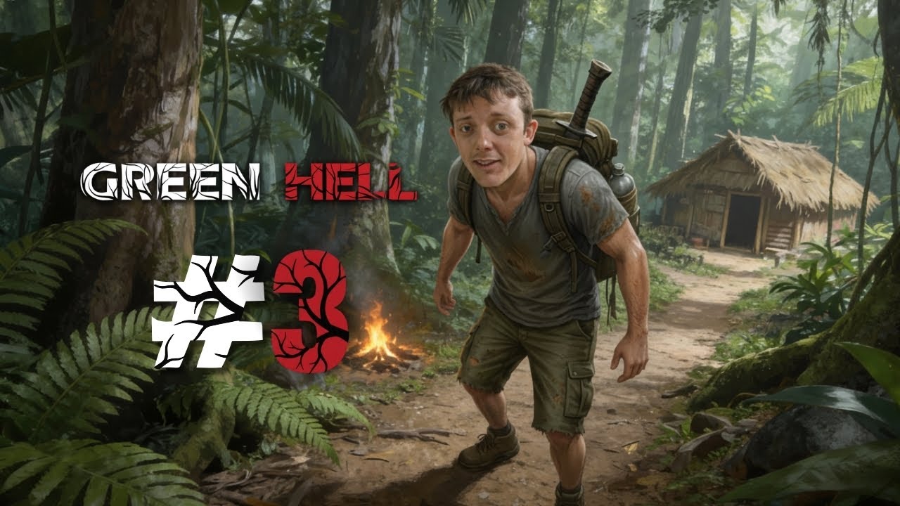 FINALMENTE TEMOS UMA BASE - GREEN HELL #3