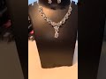 Ivory Crystal Heirloom Necklace Set