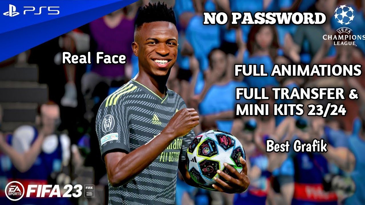 FIFA 23 PS5 FULL ANIMATIONS PATCH FIFA 16 FULL TRANSFER & MINI KITS BEST GRAFIK