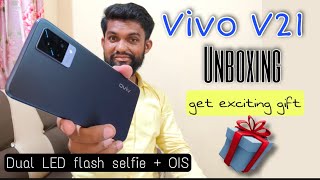 Vivo V21 Unboxing and first look | Vivo V21 review | Dual LED flash selfie | Techno Members