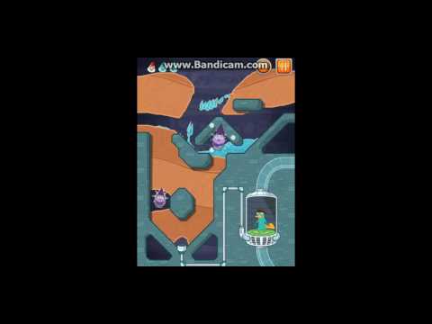 Моё прохождение u0022Где же Перри?u0022, iPad Air, уровень 1-2, u0022Вокруг камняu0022