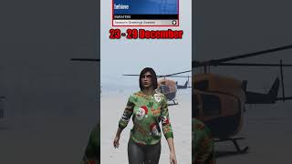 Gta 23-29 December Winter Update Login Unlocks And Free Helicopter Out Now