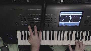 Korg Kronos (a) Tutorial 019 -  Kronos HAMMOND