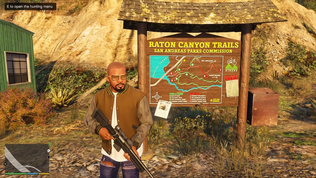 Hunting Animals GTA 5 mod review and installation of the mod YouTube