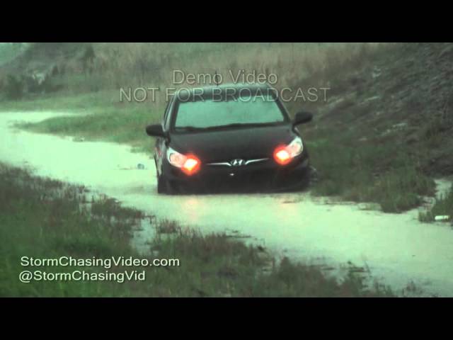 Geary County, KS I-70 Blinding Rains - 4/26/2016