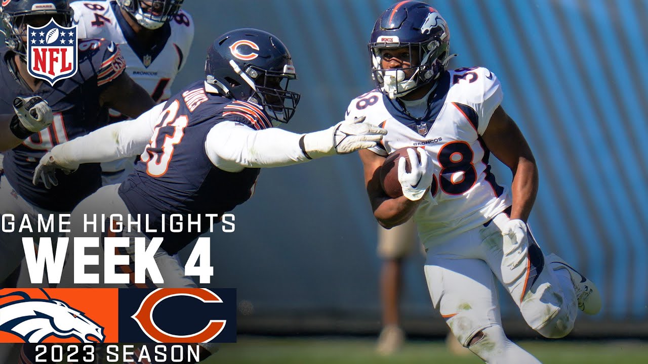 ⁣Denver Broncos vs. Chicago Bears | 2023 Week 4 Game Highlights