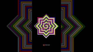 Unique Star Design Using Python Turtle 🐢🔥 #youtubeshorts #pythonturtle #turtleprogramming