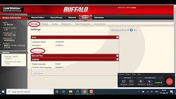 4. How to Change Name of NAS Buffalo LS-WXL