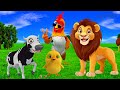 Ei pollito pió 3d Trakter ।EI pollito/granja de la vaca animato fiesta 