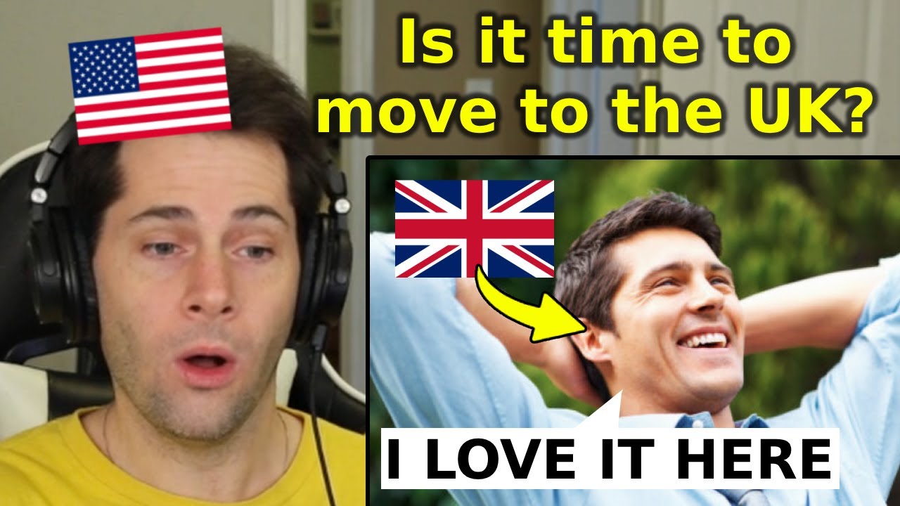 American Reacts to BEST Things About Living in the UK - YouTube