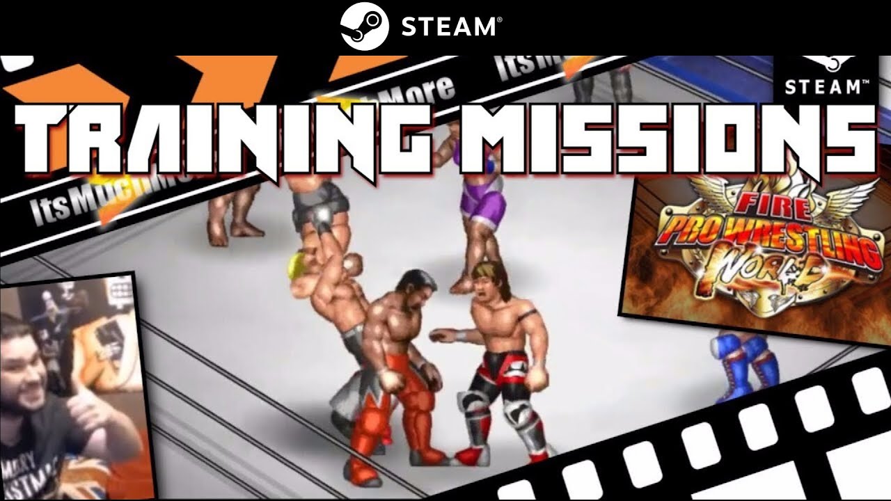 Fire Pro Wrestling WORLD [TRAINING MISSIONS] Gameplay Video PC