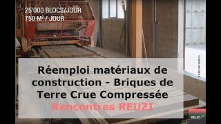 Reuse of Materials: Examples of Compressed Earth Block | Rencontres REUZI 2023