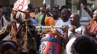 Ivory Coast welcomes return of sacred drum taken during French colonial rule