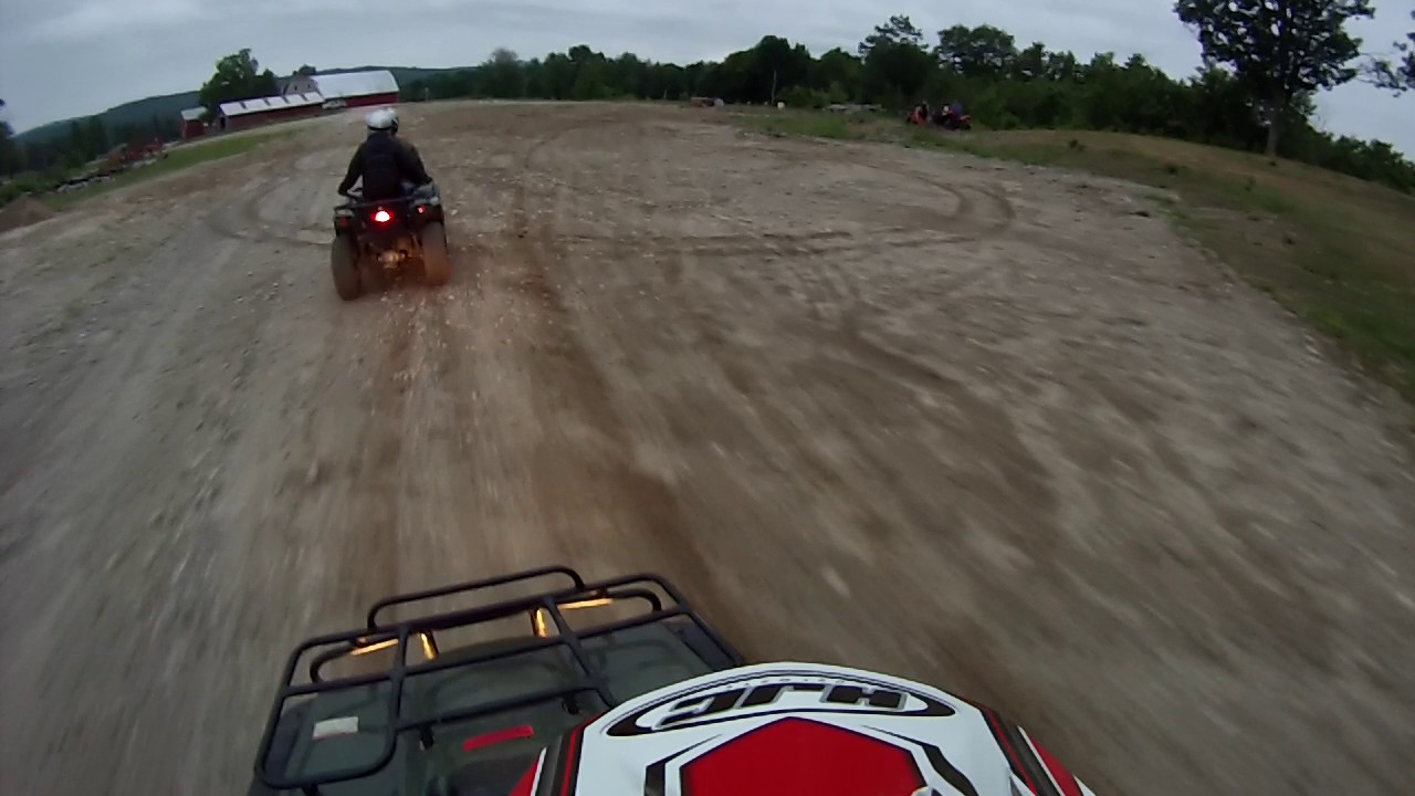 ATV Ride Mechanic Falls Maine II YouTube