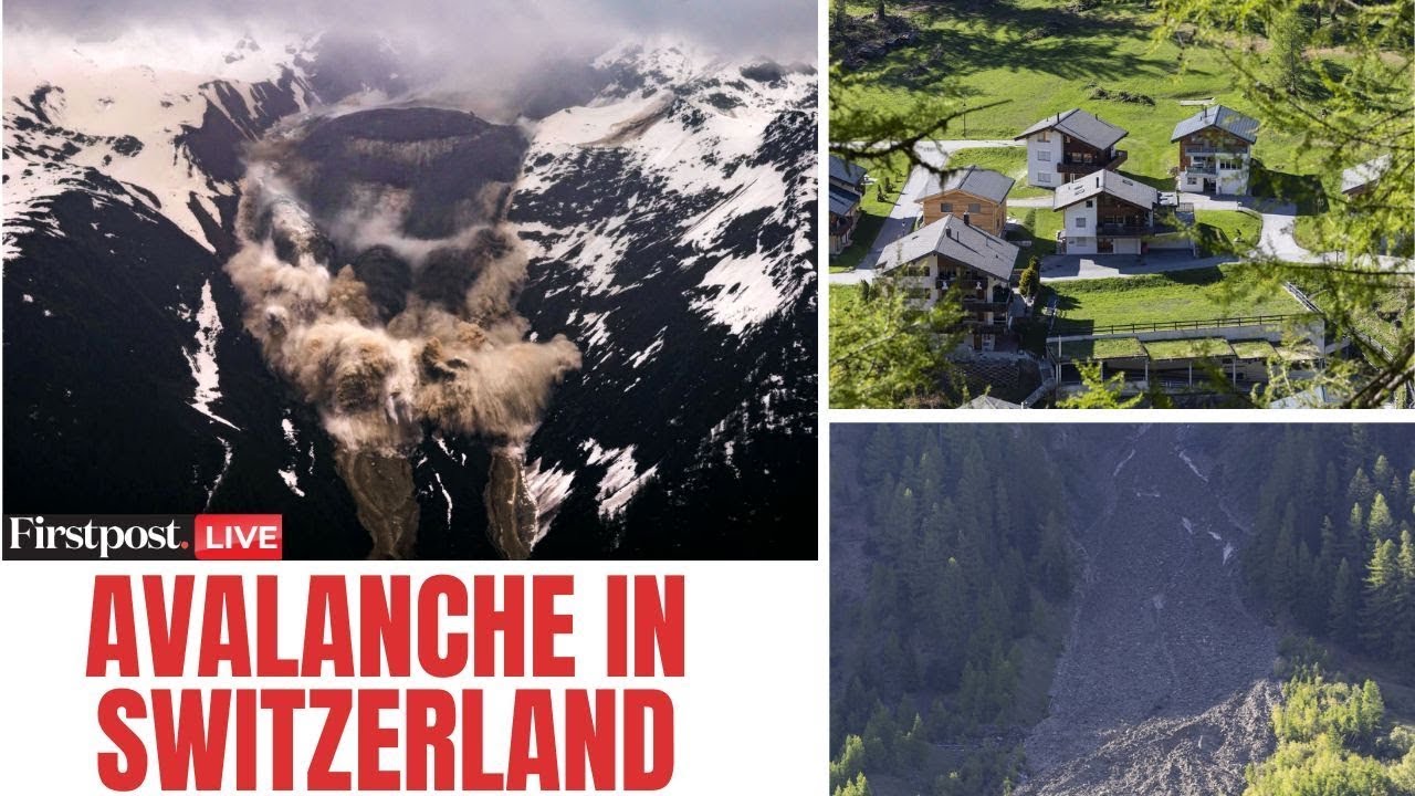 Swiss Alps Glacier Collapse LIVE: Massive Avalanche, Landslide in