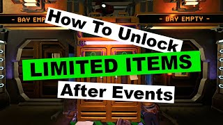 Deep Rock Galactic - How to Unlock Limited Items After Events
