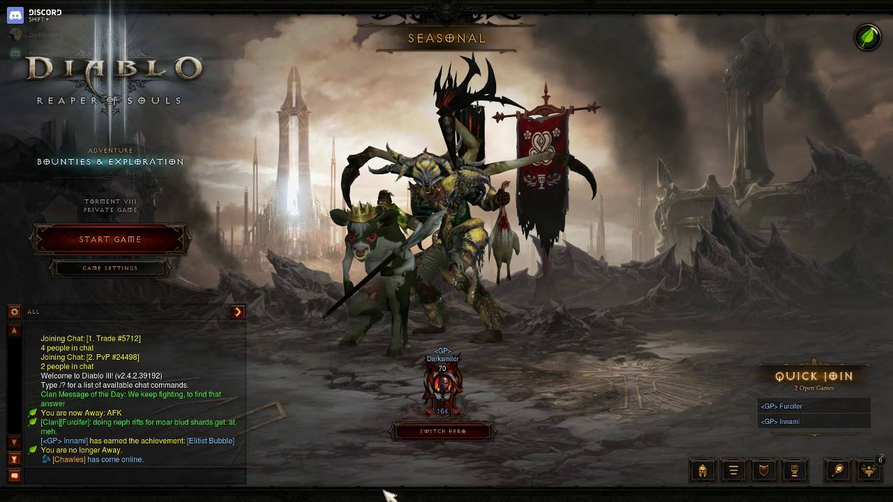 Darksmiter Live Stream