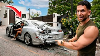 LLEGA A CASA EL TOYOTA SUPRA 2JZ Y TENEMOS PROBLEMAS CON LA LLUVIA || ALFREDO VALENZUELA