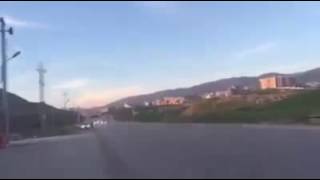 Kurdistan Lamborghini Street Race Drifting Public Car Show