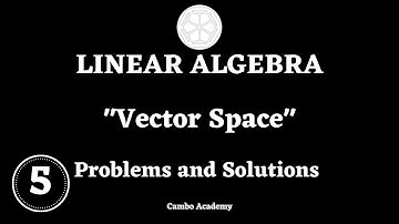ITC Year 2 - Vector Space : Problem 5