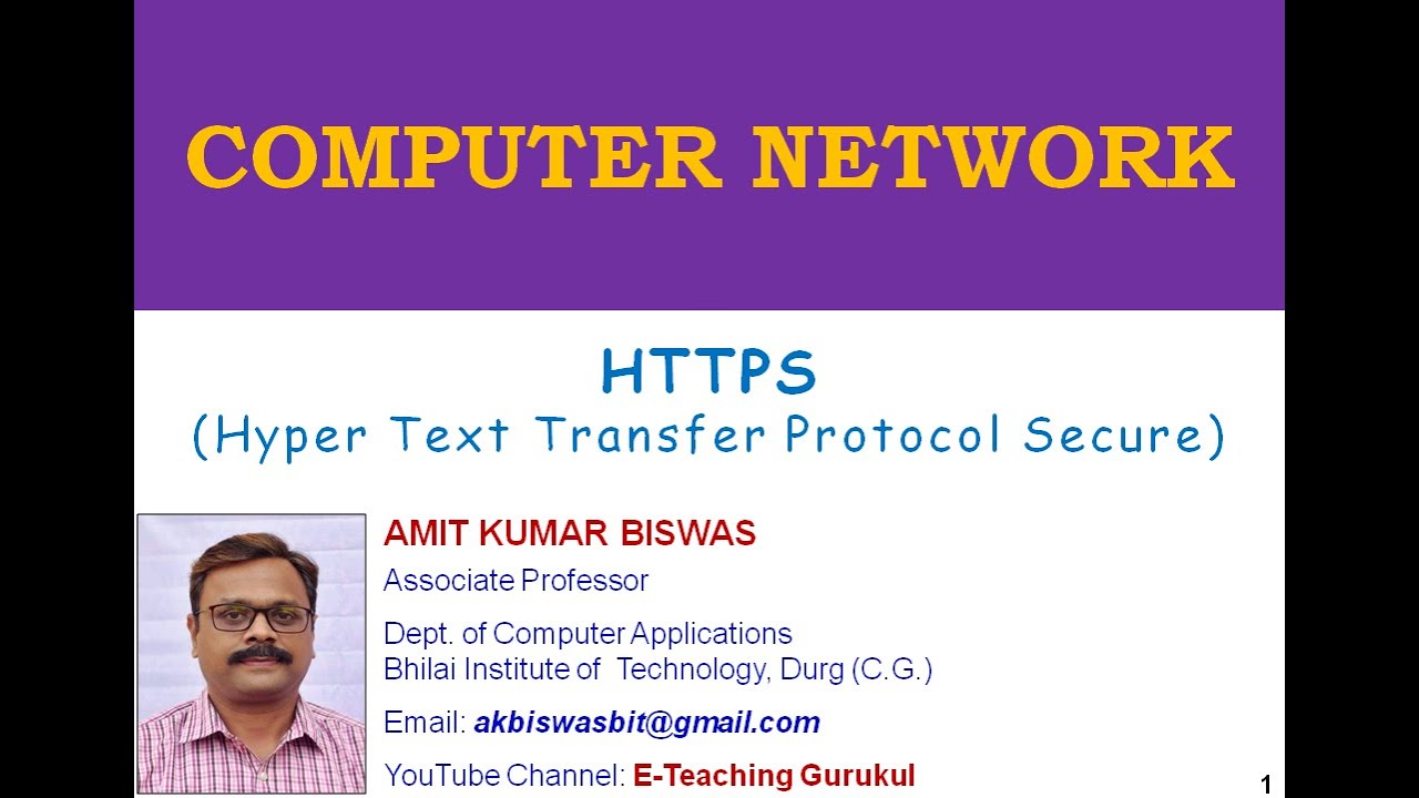 Hyper Text Transfer Protocol Secure (HTTPS) in hindi | computer ...