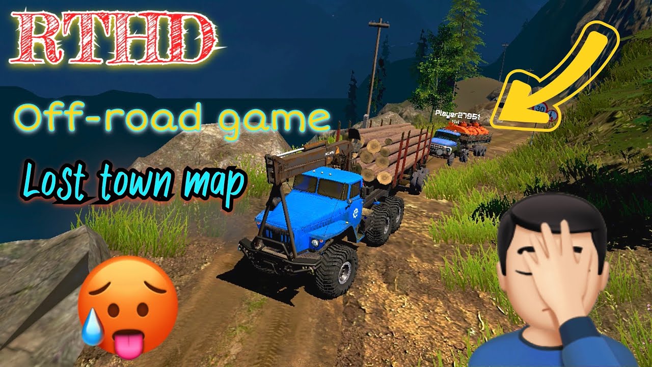 Lost Town Map Rthd 6x6 truck 🥵 lost town map | trailer delivery | #rthd #gaming #trending ...