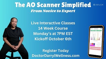 The AO Scanner Simplified - New Course By Doctor Darryl