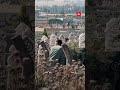 أهالي حماة يزورون قبور أحبّتهم صباح العيد