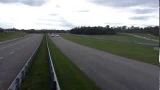 GTO vs ZL1 Flashlight drags 10-12-2013