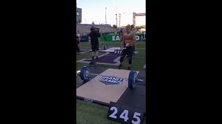 Dani Speegle Nails 3 Cleans, 2 Front Squats, and 1 Jerk at 245-lb (111-kg) screenshot 5