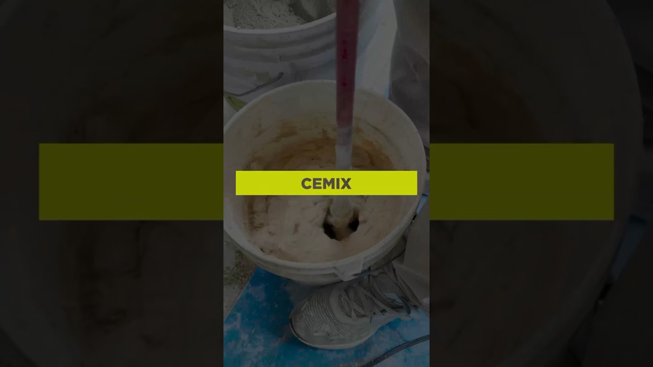 Bien pegado, bien seguro con adhesivos, estucos y boquillas Cemix.