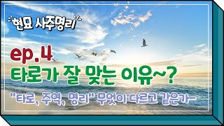 타로, 주역, 명리 무엇이 다르고 같은가?
