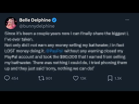 Belle Delphine Situation is Insane