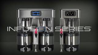 Bunn 52500.0100 ITCB-DV Platinum Edition Infusion Black / Silver Single  Automatic Combination Coffee / Tea Brewer with Adjustable Shelf - Dual  Voltage